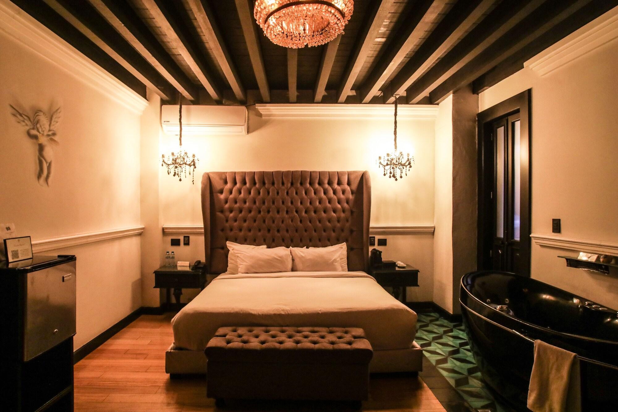 Quinta Esencia Hotel ปวยบลา ภายนอก รูปภาพ
